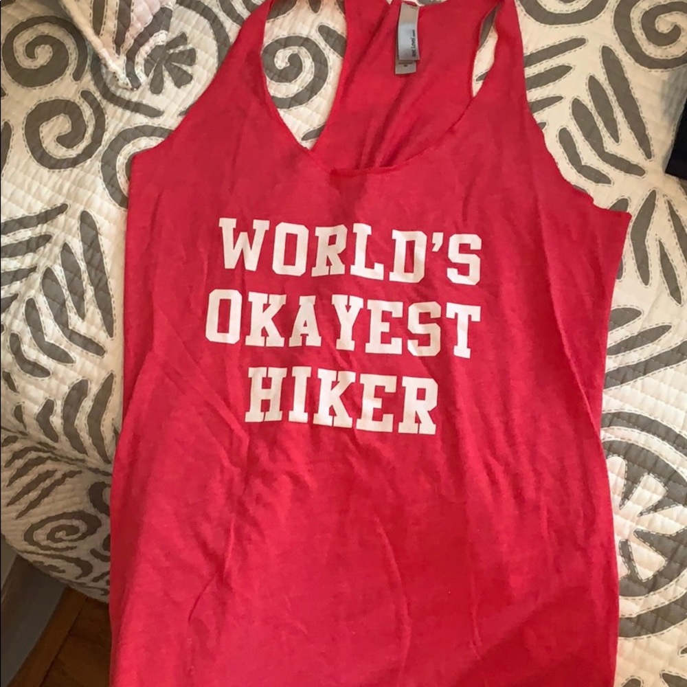 Hiking tank top